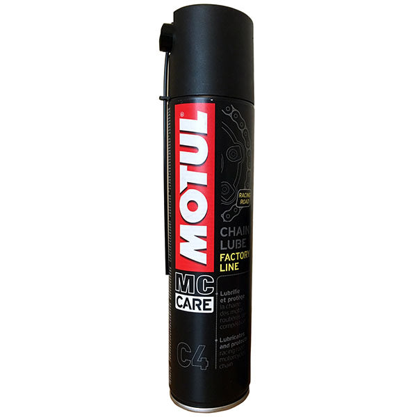 Motul Chain Lube White 400Ml C4 Factory Line