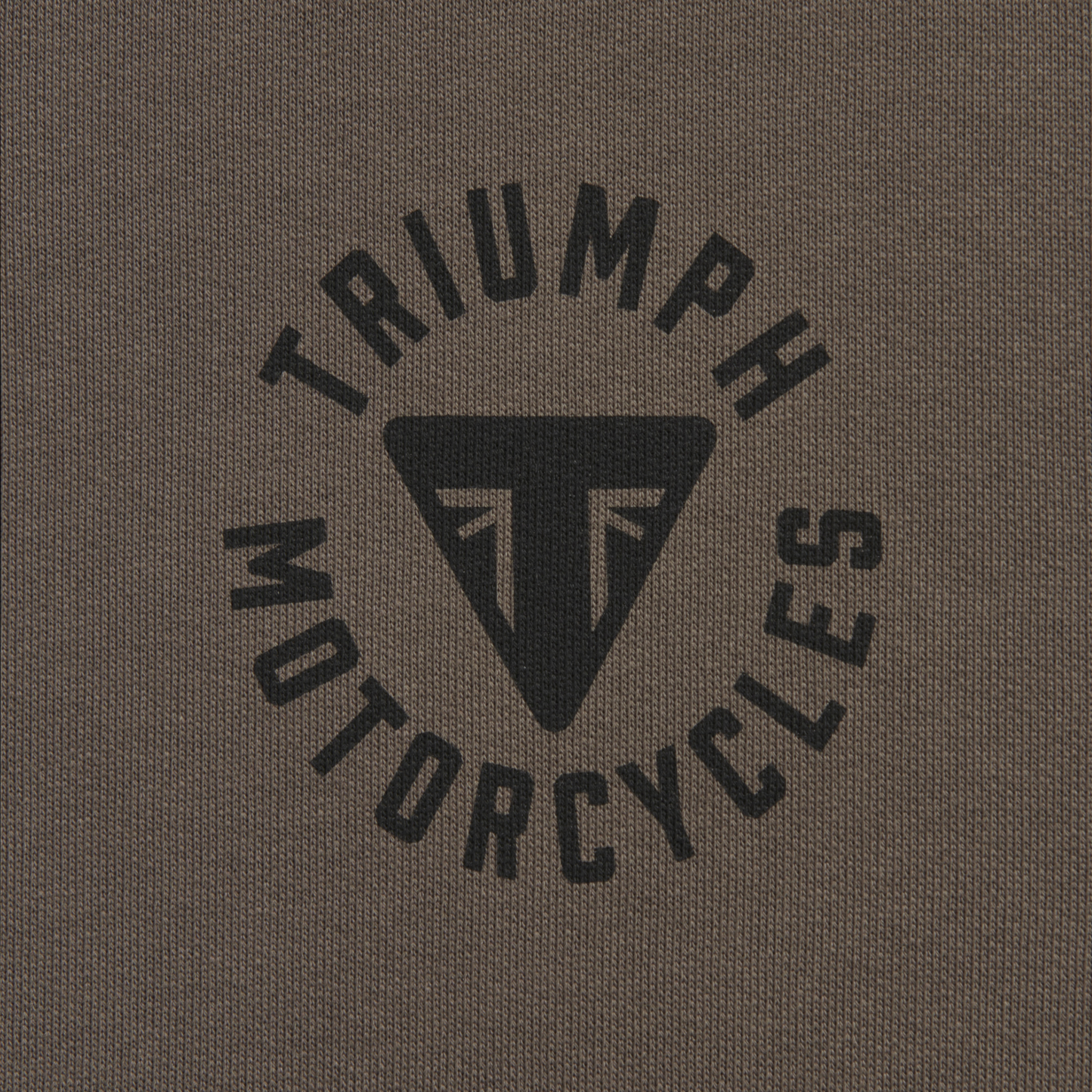 Triumph Digby Full Zip Hoodie - Iron / Black