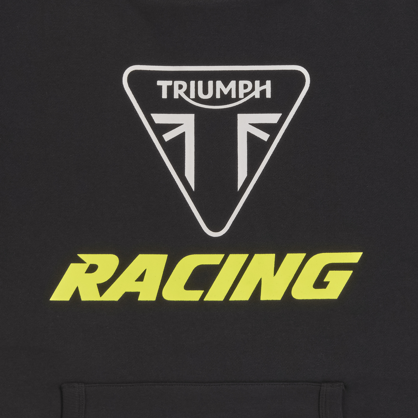 Triumph New Racing Merch Hoodie Black