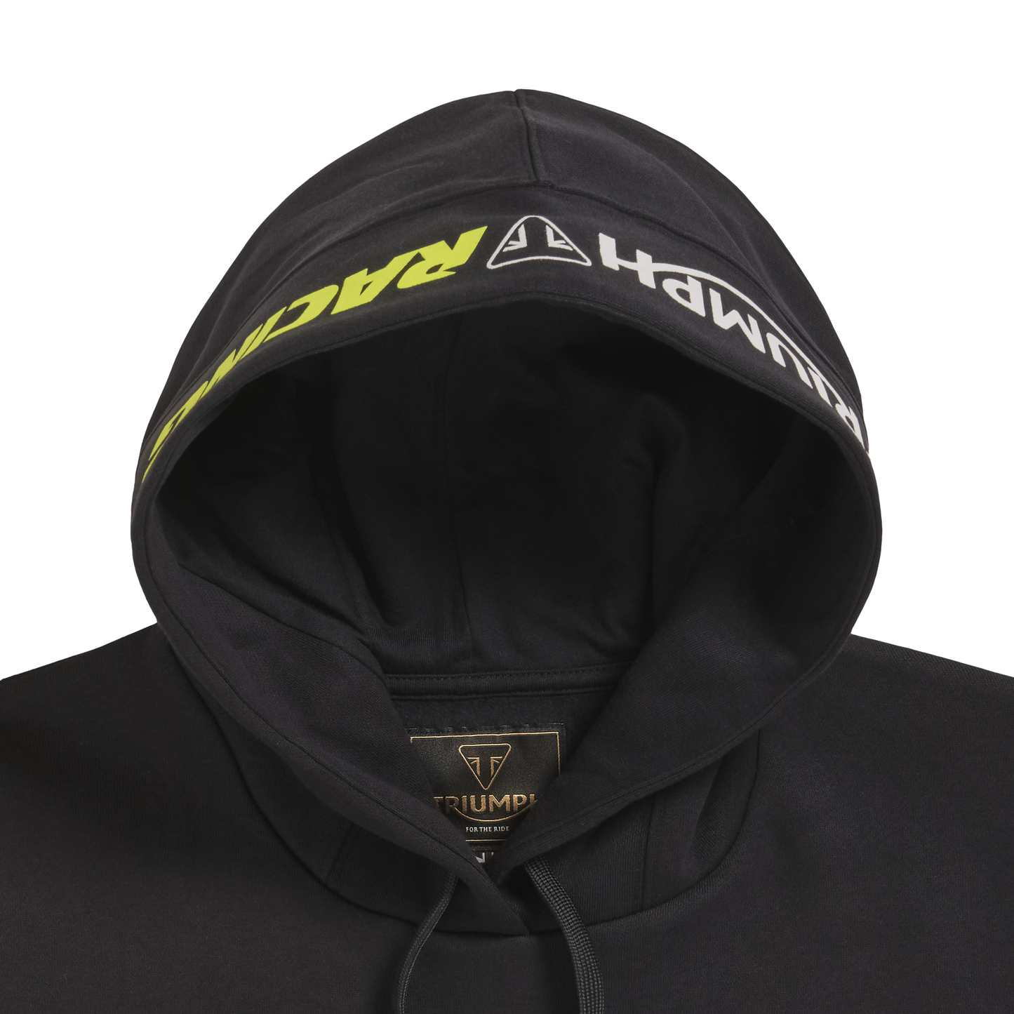 Triumph New Racing Merch Hoodie Black