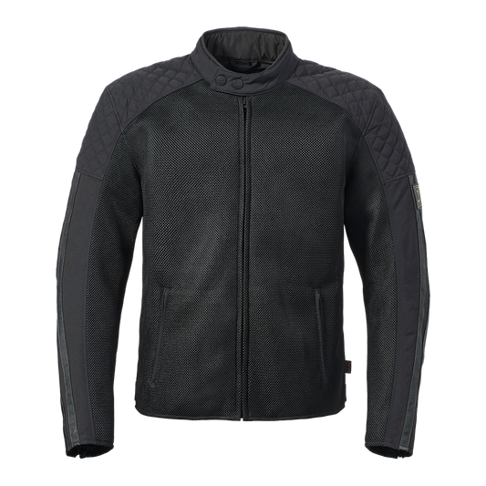 Triumph Braddan Retro Mesh Jacket - Black