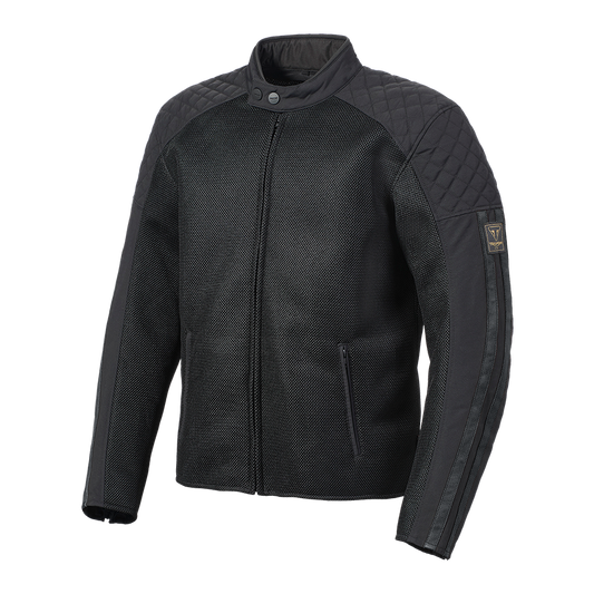 Triumph Braddan Retro Mesh Jacket - Black