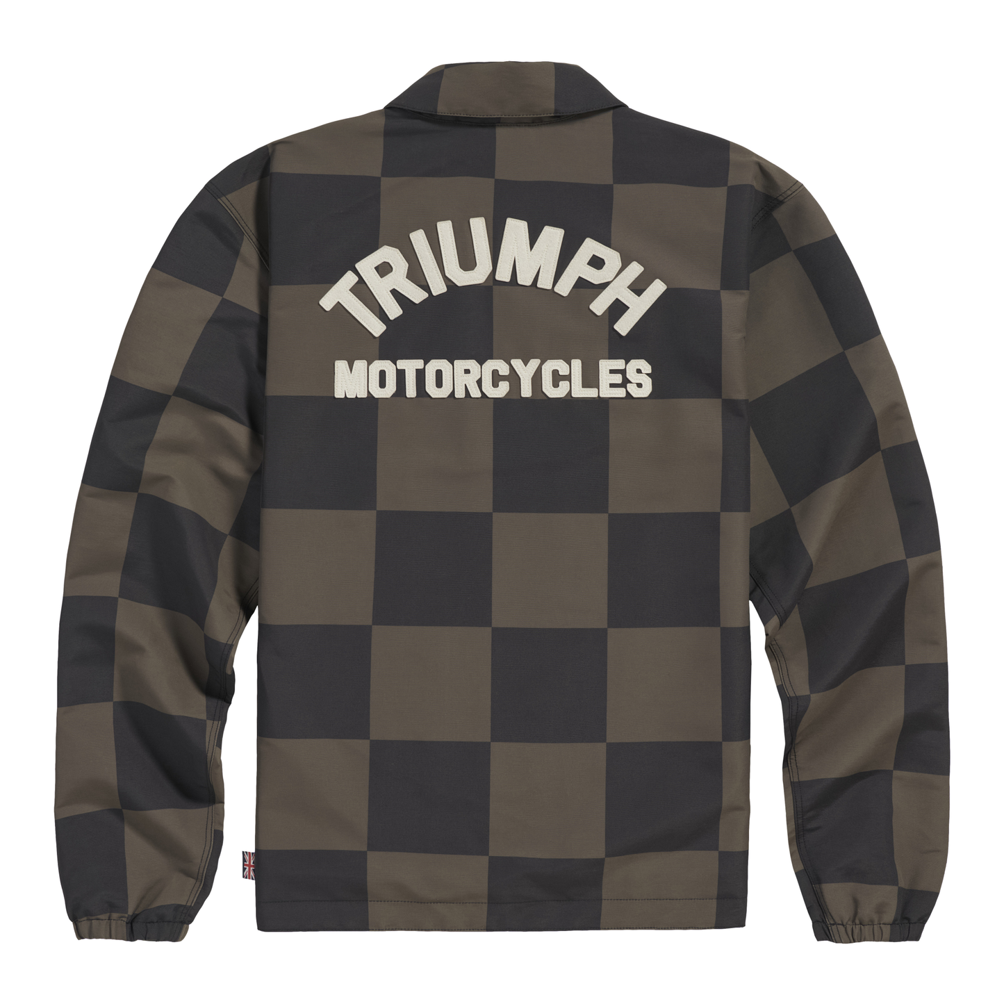 Triumph Carter Coach Checkerboard Jacket - Iron / Black