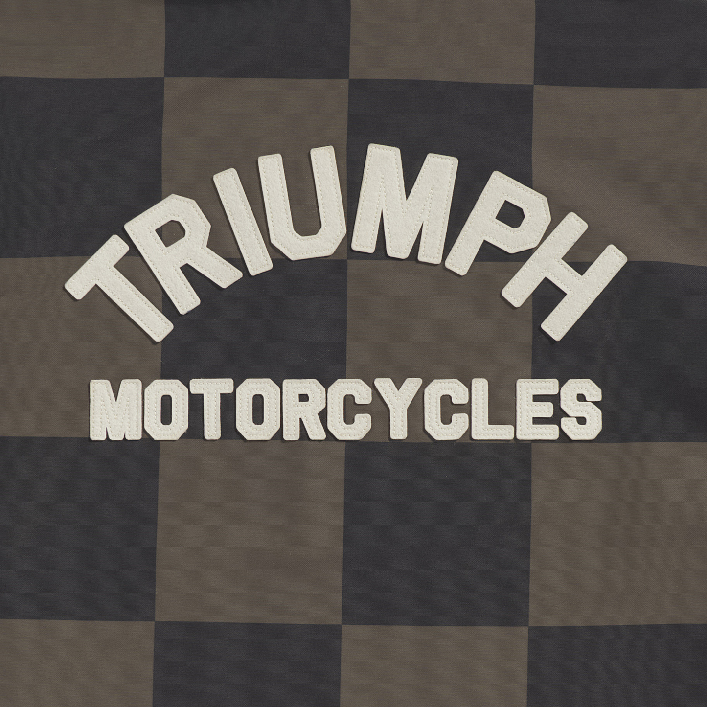 Triumph Carter Coach Checkerboard Jacket - Iron / Black