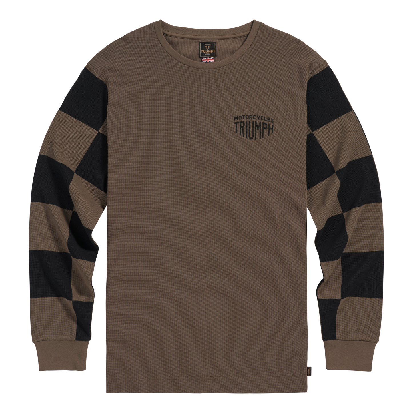 Triumph Harker Long Sleeve Tee - Iron Black