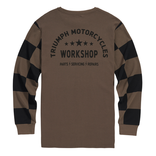 Triumph Harker Long Sleeve Tee - Iron Black