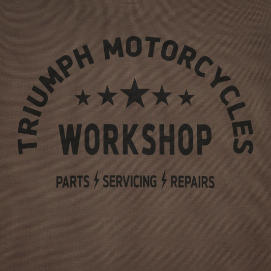 Triumph Harker Long Sleeve Tee - Iron Black