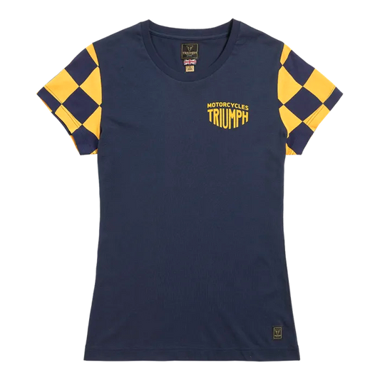 Triumph Marie Women's Tee - Navy & Yellow