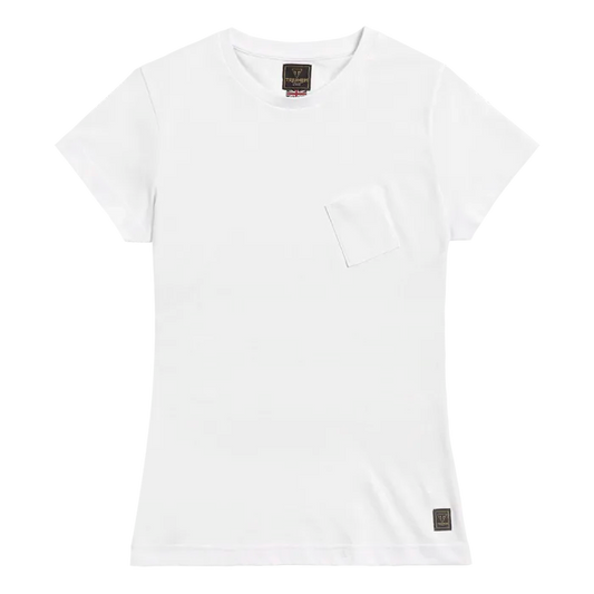 Triumph Rad Ladies Graphic T-Shirt - White