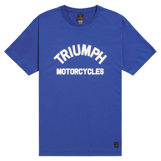 Triumph Burnham T-Shirt - Blue/White