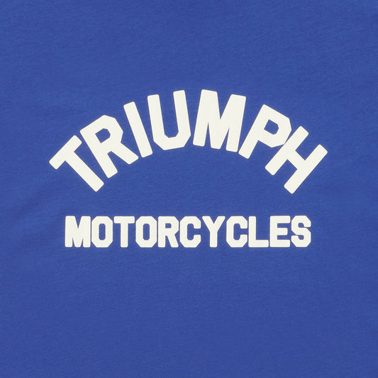 Triumph Burnham T-Shirt - Blue/White