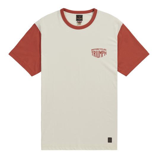 Triumph Fenland Contrast Sleeve Tee