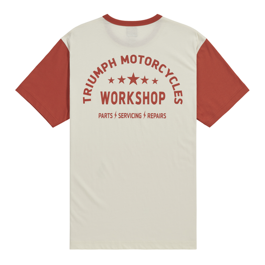 Triumph Fenland Contrast Sleeve Tee