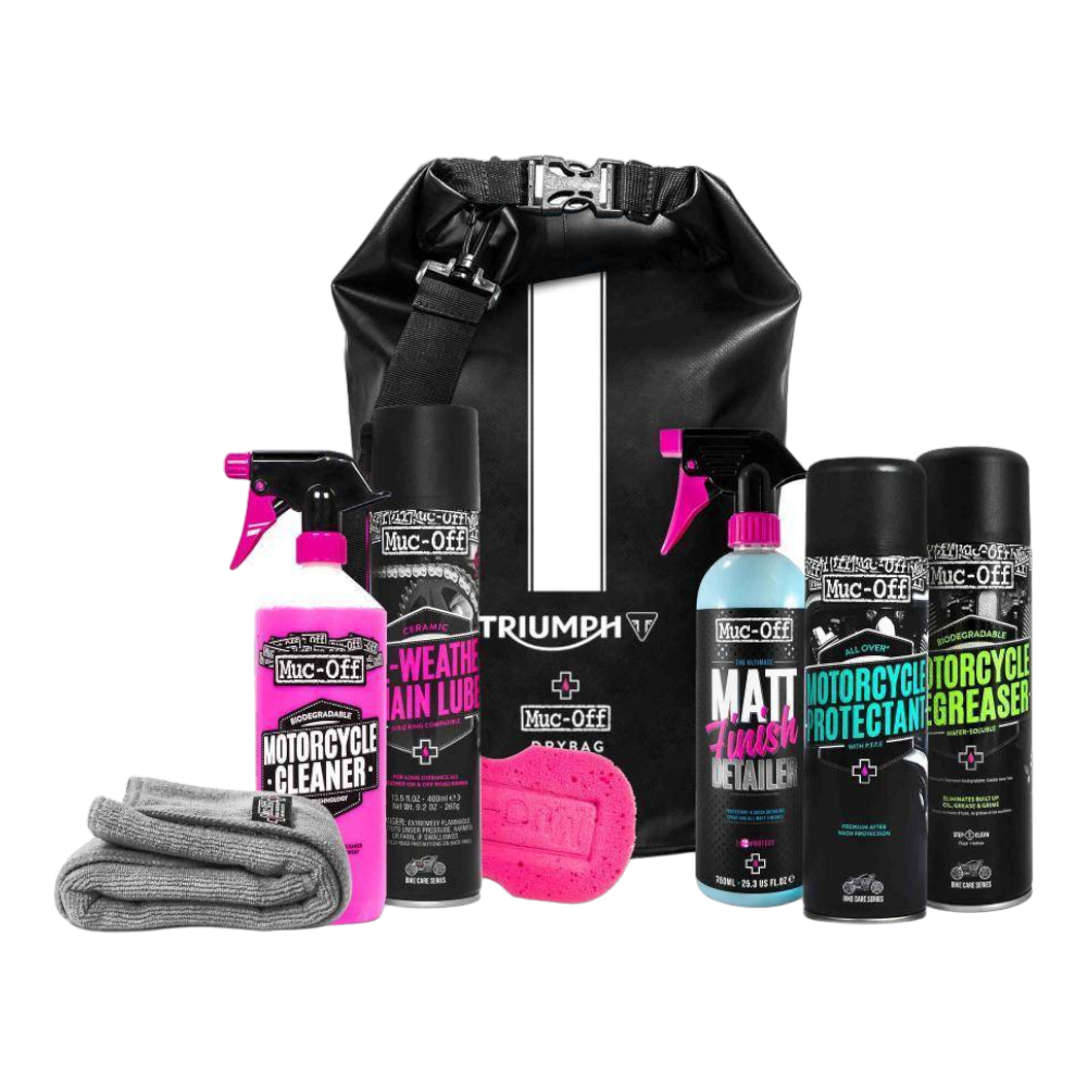 Muc-Off Triumph Motorcycle Cleaning Kit