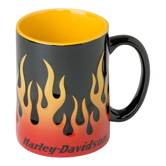 Harley-Davidson® Sculpted Flames Mug