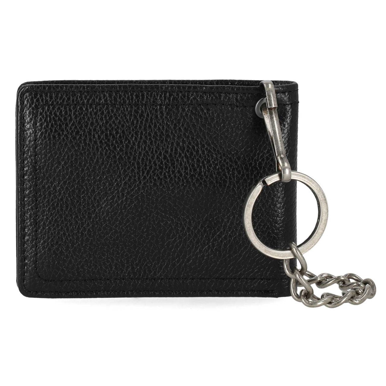 Harley-Davidson® Men's Open B&S Slimfold Biker Chain Leather Wallet