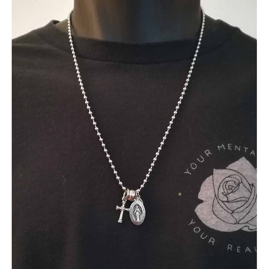 Black Pearl Vintage Necklace