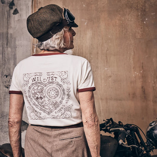 Wildust Sisters Ringer Shirt - Heart Ride
