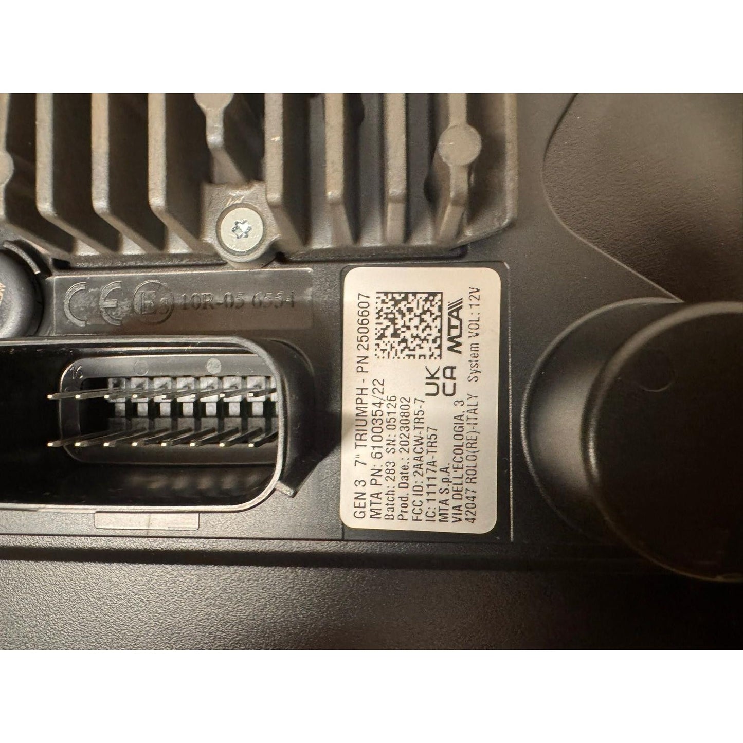 T2504824-Instrument, TFT, MPH, UK