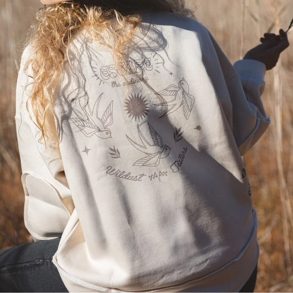 Wildust Sisters Wide Sweater - Escape