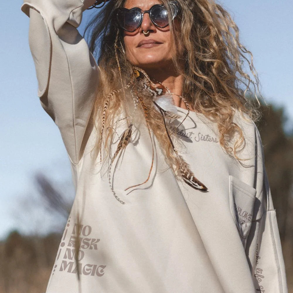 Wildust Sisters Wide Sweater - Escape