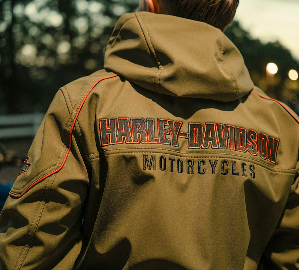 Harley Davidson® Men's Idyll Windproof Soft Shell Jacket