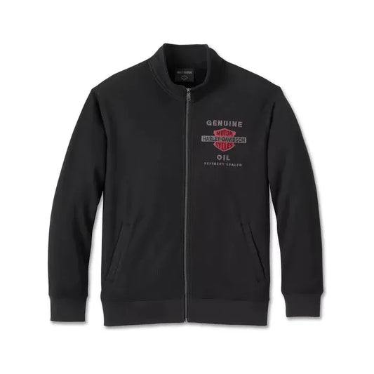 Harley-Davidson® Men's Genuine Bar & Shield Track Jacket - Harley Black