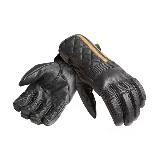 Triumph Sulby Gloves - Black & Gold