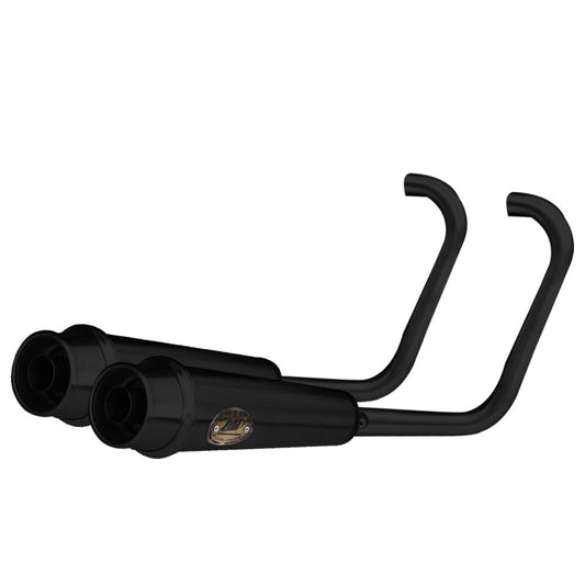 Zard Black Coated 2-2 Stainless De-Cat Full System (Removable Baffle)