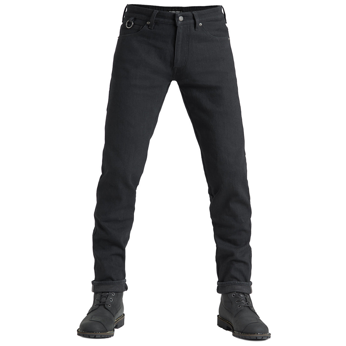Pando Moto Steel Black 02 Men's Jeans