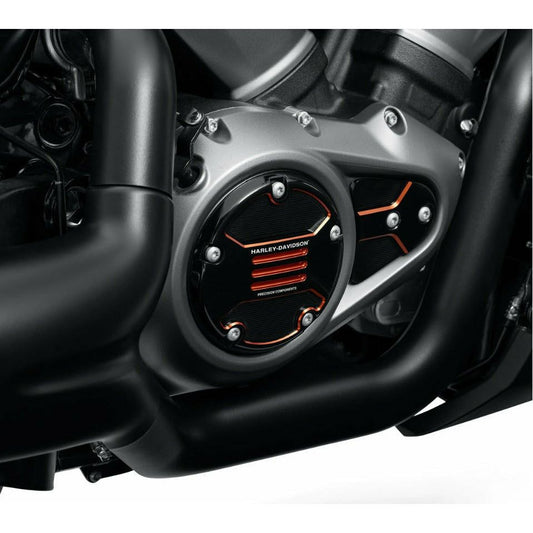 Harley-Davidson® Adversary Clutch Medallion - Orange