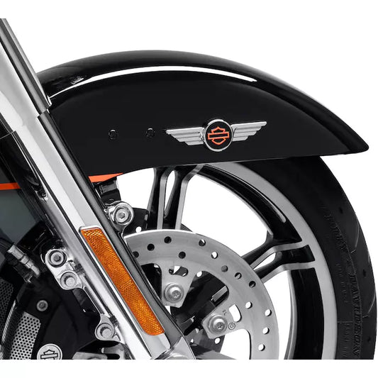 Harley-Davidson® Chrome Winged Bar & Shield Decorative Medallion