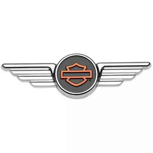 Harley-Davidson® Chrome Winged Bar & Shield Decorative Medallion