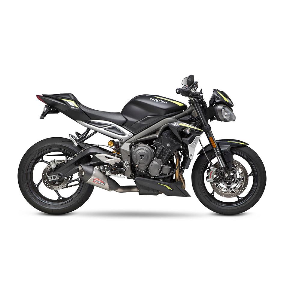 Street Triple 765 Yoshimura Stainless Slip On Can - LIND