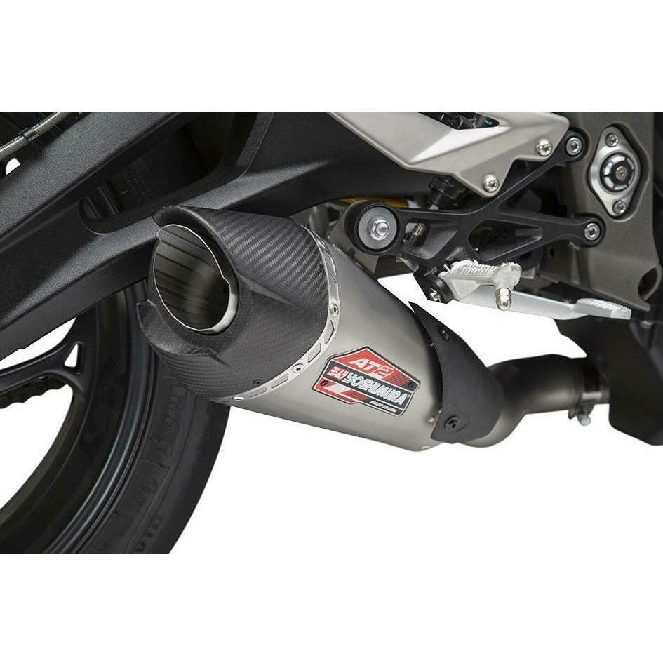 Street Triple 765 Yoshimura Stainless Slip On Can - LIND