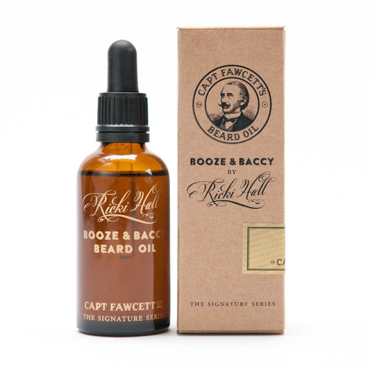 Captain Fawcett's Booze & Baccy Beard Oil