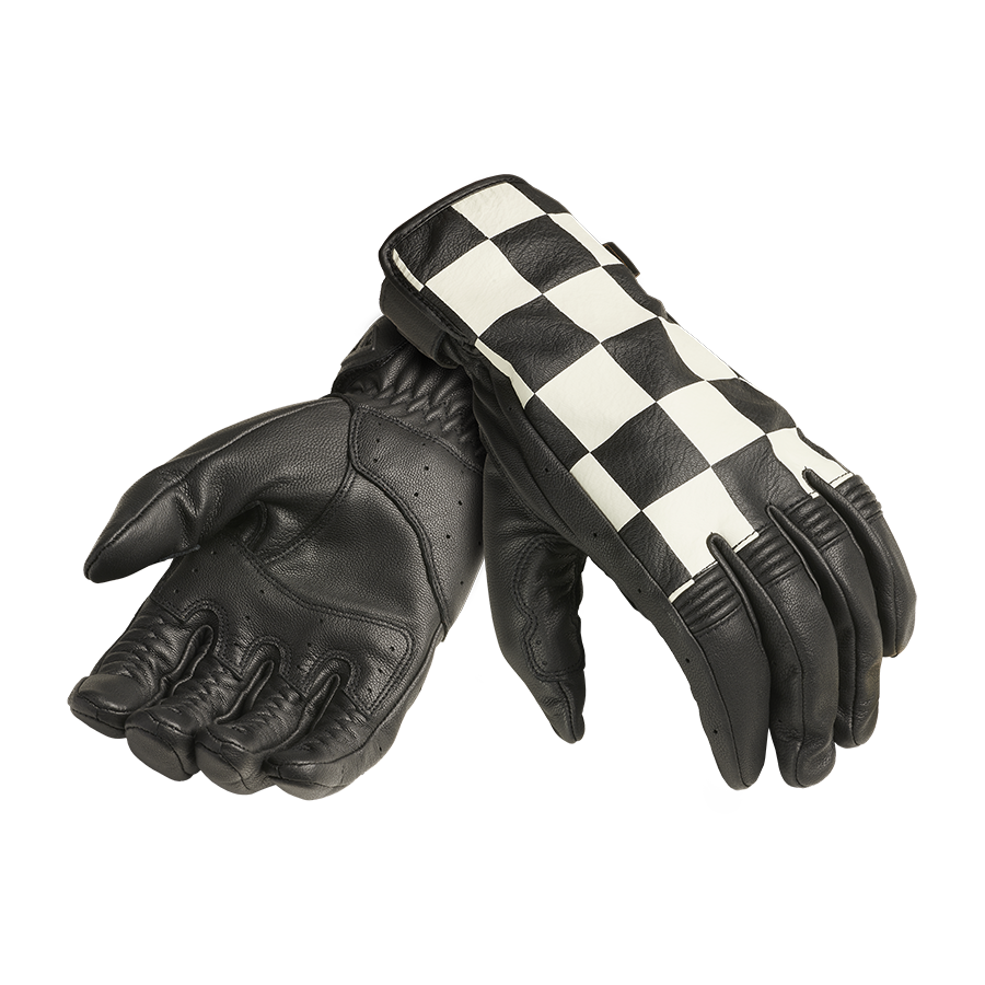 Triumph Checkerboard Leather Glove