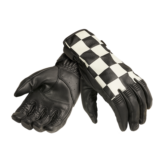 Triumph Checkerboard Leather Glove