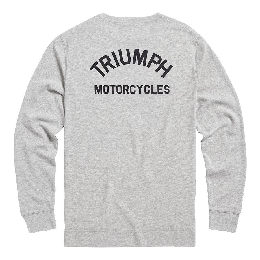 Triumph Dean Waffle Long Sleeve T-Shirt - LIND