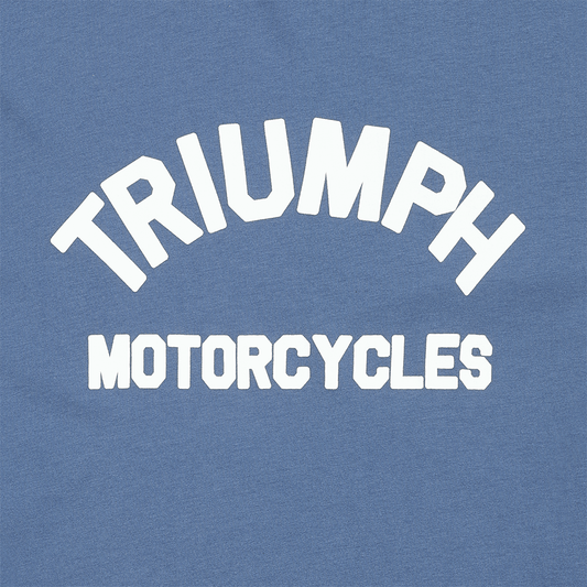Triumph Burnham T-Shirt - Powder Blue - LIND