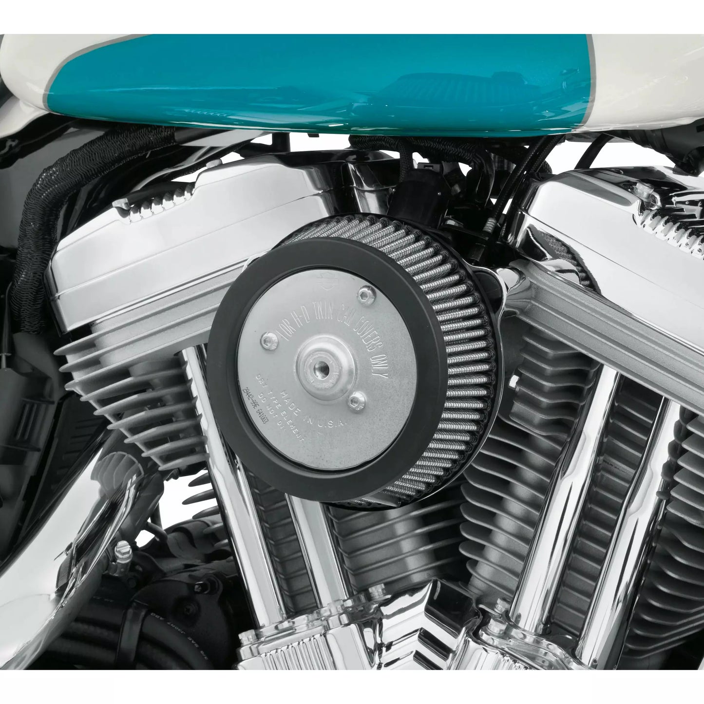 Harley-Davidson® Screamin' Eagle Round Sportster High-Flow Air Cleaner Kit