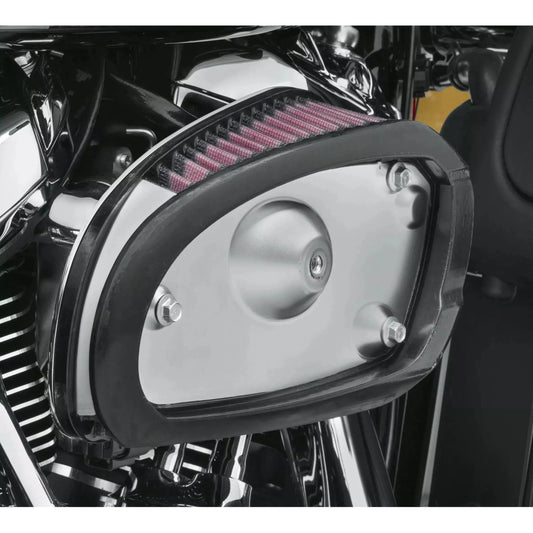 Harley-Davidson® Screamin' Eagle High-Flow Air Cleaner Kit -Wedge Chrome