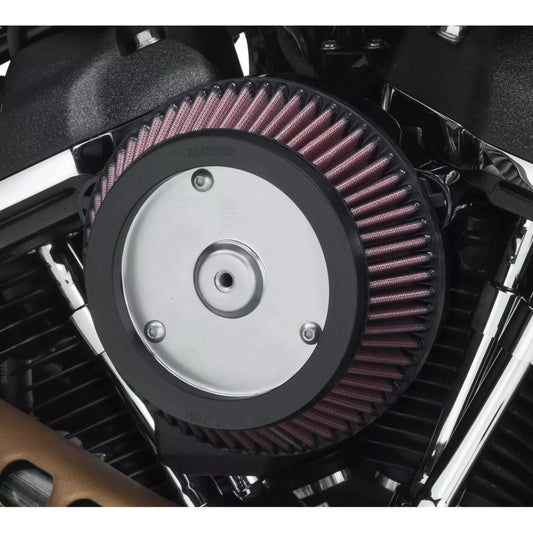 Harley-Davidson® Screamin’ Eagle Round High-Flow Air Cleaner - Center Bolt