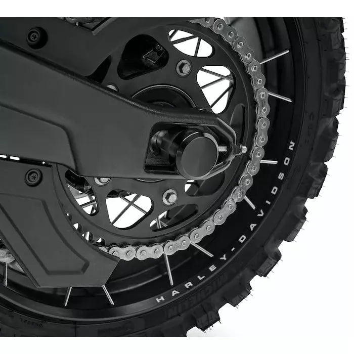 Harley Davidson® Rear Axle Nut Covers-Black