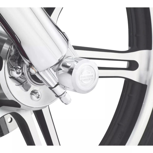 Harley-Davidson® Aluminator Billet Front Axle Nut Covers