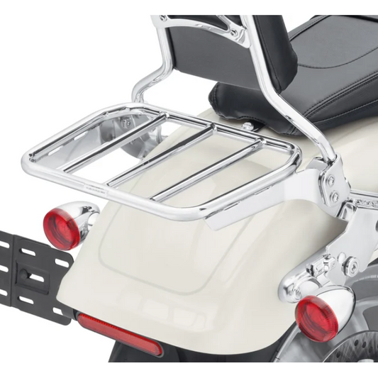 Harley-Davidson® Sport Luggage Rack for HoldFast Sissy Bar Uprights - Chrome