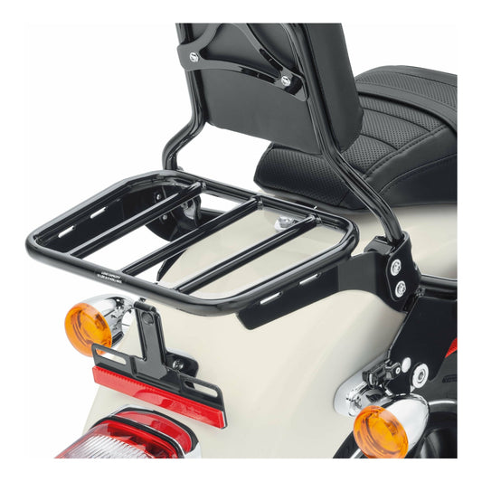 Harley-Davidson® Sport Luggage Rack for HoldFast Sissy Bar Uprights - Gloss Black