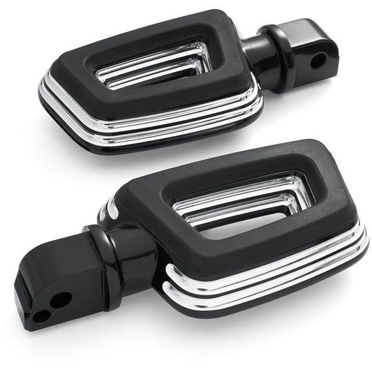 Harley-Davidson® Empire Passenger Footpegs - Contrast Cut
