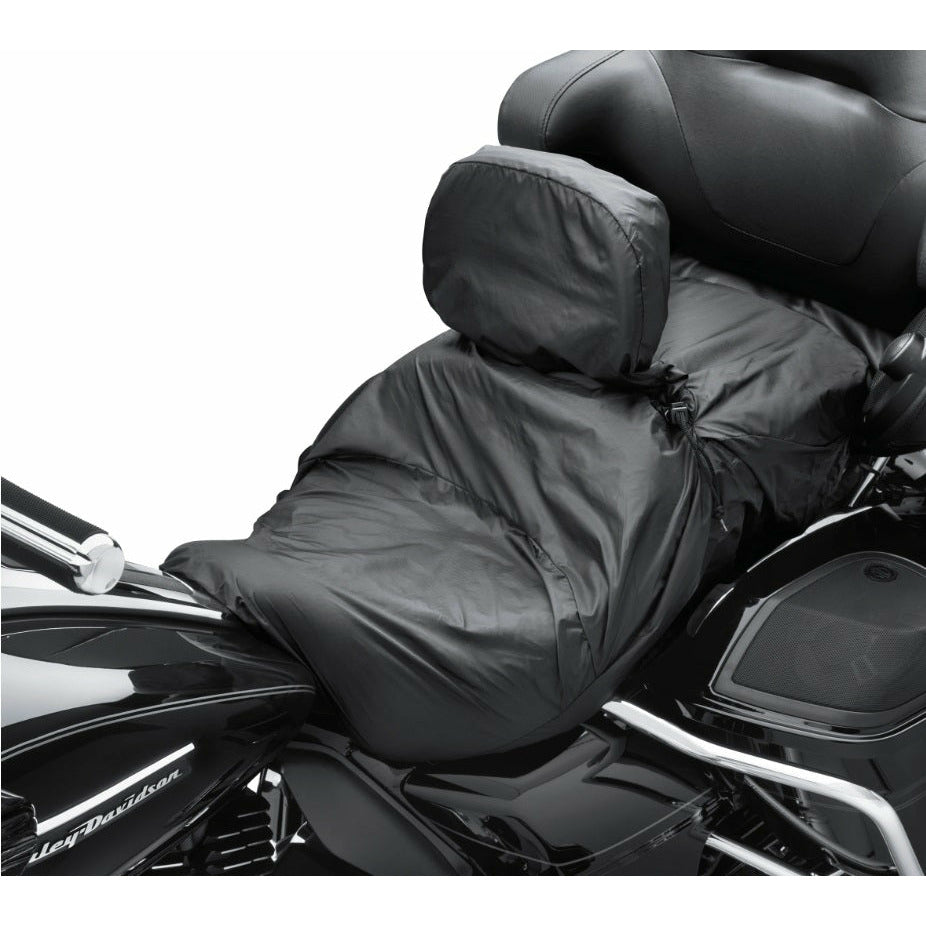 Harley-Davidson® Touring Seat Rain Cover with Rider Backrest