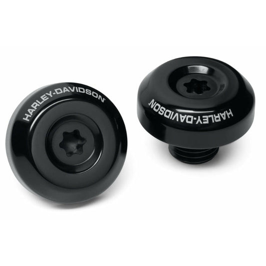Harley-Davidson® Adversary Hand Grip End Caps - Black